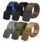 3.8cm wide nylon police tactical belt with plastic buckle
